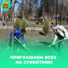 Все на субботник! Все на субботник!