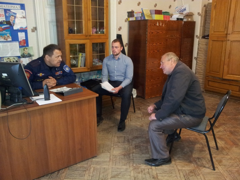 Алексей Иванович Альховик провел личный прием Алексей Иванович Альховик провел личный прием