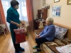 Жительница блокадного Ленинграда Татьяна Боркова принимала поздравления Жительница блокадного Ленинграда Татьяна Боркова принимала поздравления